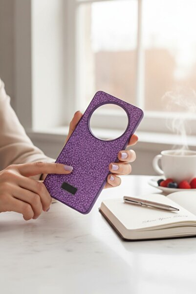 batuteknoloji Realme 12 Pro Plus Kırçıllı Taşlı Venüe BTU Silikon Kapak