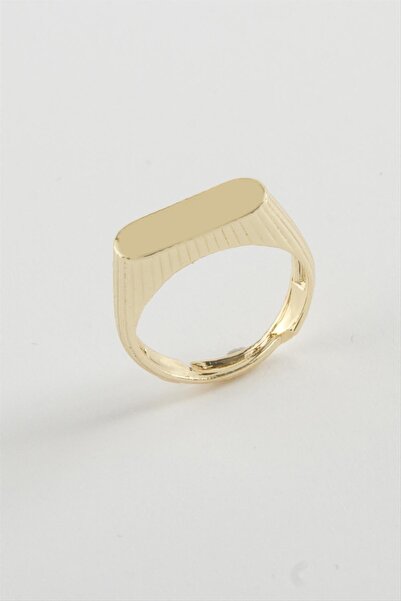 ZERO LAND 1595631739 يمكن كتابة الاسم عليه (143156) خاتم معدني - أصفر