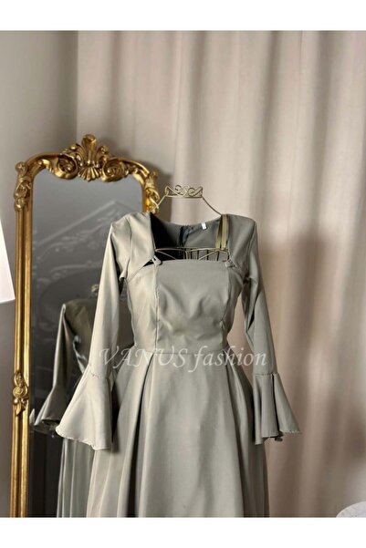 vanus fashion فستان طويل 4335