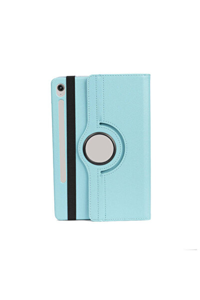 zore Galaxy Tab S9 Compatible Msra Rotatable Stand Case-Blue
