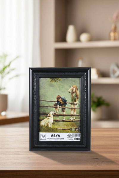 Asya Çerçeve Dekoratif Madrid 10x15 Ayaklı Plastik Fotoğraf Çerçevesi