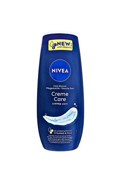 NIVEA Set of 3 x Creme Care Shower Gel, 250 ml