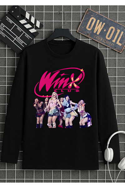 RYO FASHİON Μπλουζάκι Manifest με τύπωμα , μαύρο μακρυμάνικο μπλουζάκι από 10...