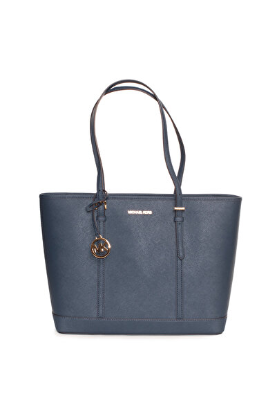 Michael Kors Navy Blue Marine Shoulder/Travel Bag