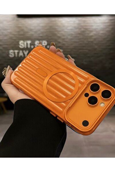 KILIF HOUSE حقيبة مبطنة متوافقة مع هاتف Iphone 17 Pro، حافظة مزخرفة تدعم Magsafe