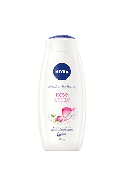 NIVEA Set of 2 x Roses Care Shower Gel, 500 ml
