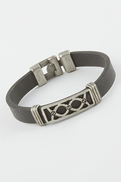 ZERO LAND 1591541739 إسورة جلدية من إنفينيتي سينتيفا (204115) - أسود