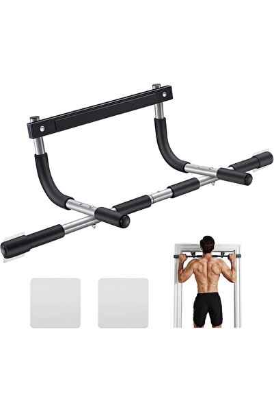 Generic Pull Up Bar for Doorway - Thickened Steel, Max 440 lbs, Multi-Grip