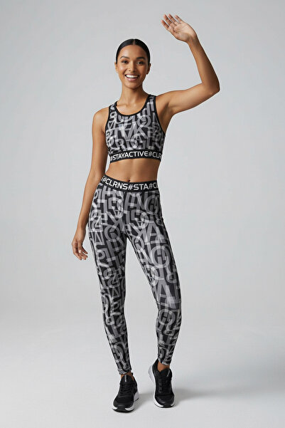 Sour Cherry Γυναικείο αθλητικό κολάν Artletics με τύπωμα