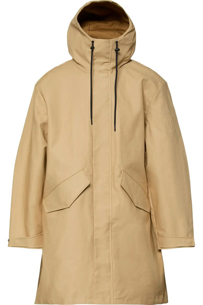Calvin Klein LS BONDED COTTON HOODED PARKA JK Erkek Kahverengi Mont