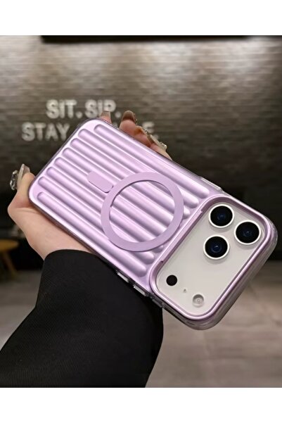 KILIF HOUSE حقيبة مبطنة متوافقة مع هاتف Iphone 17 Pro، حافظة مزخرفة تدعم Magsafe