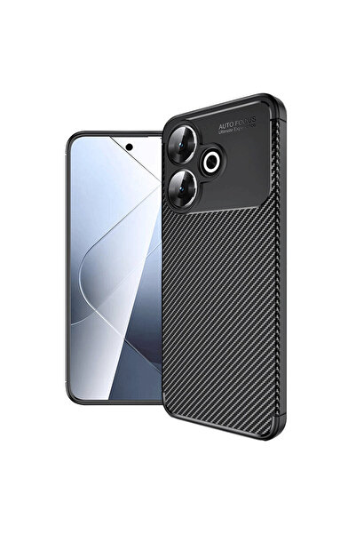 AKSEFİZZ حافظة هاتف شاومي ريدمي 13 4G ذات ملمس فريد وغطاء مطفي يوفر قبضة عالية