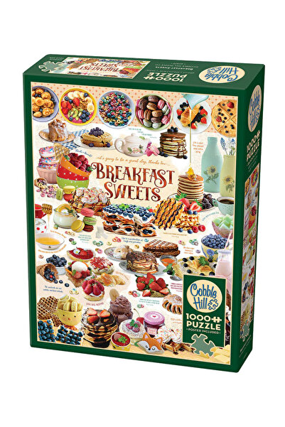 Cobble Hill Пъзел със сладкиши за закуска от 1000 части