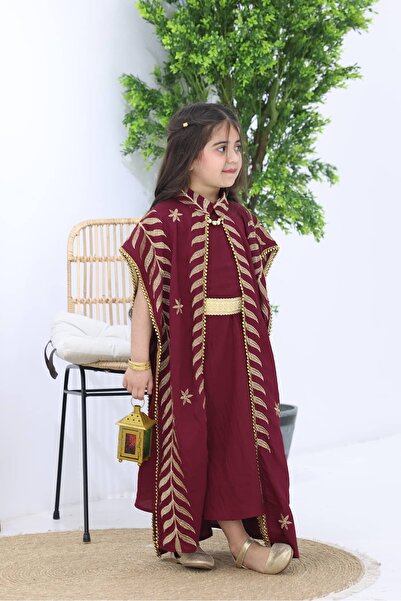 modern designer جلابية بناتي كويتي بشال انيق