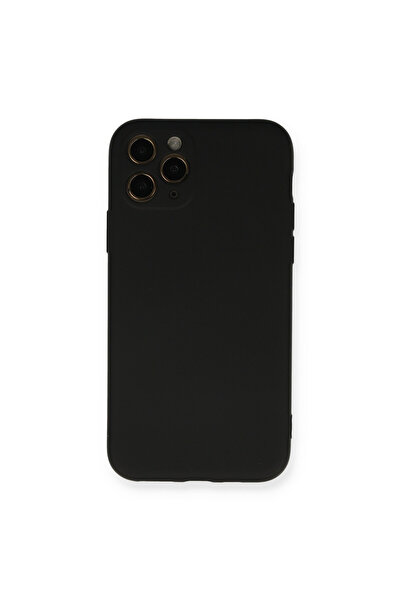 NewFace Iphone 11 pro case nano inner velvet silicone - black