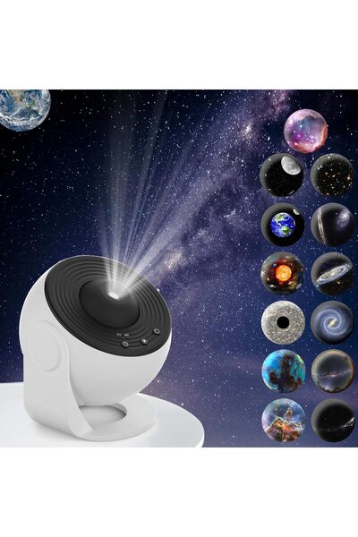 NEONI جهاز عرض المجرات، جهاز عرض النجوم 13 في 1 للقبة السماوية، ضوء ليلي واقع...