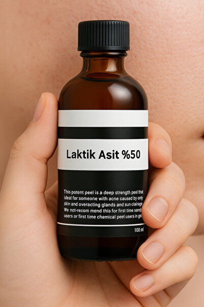 Puredermine %50 Laktik Asit Süper Güçlü Peeling – Yüz, Koltuk Altı ve Genital...