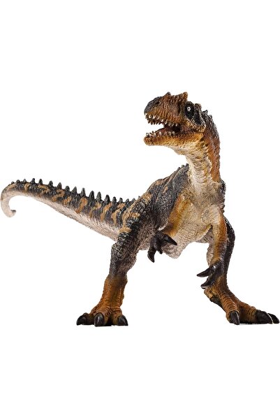 MOJO مجسم ديناصور ألوصور واقعي، نسخة طبق الأصل، مطلي يدويًا