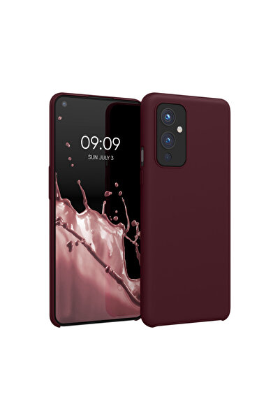 KWmobile Θήκη για OnePlus 9, Σιλικόνη, Κόκκινη, 56040.190,