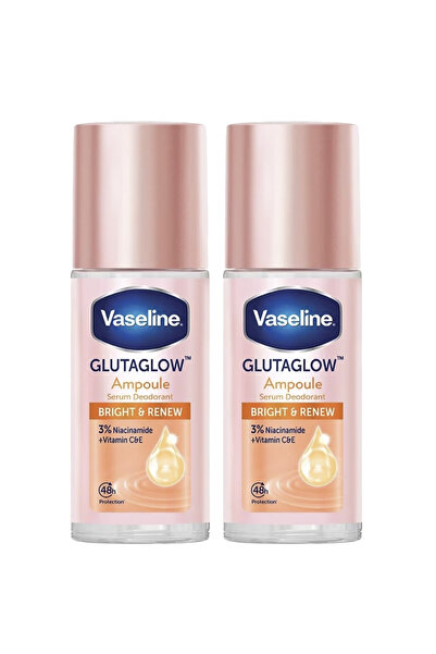 Vasline قطعتان مزيل العرق جلوتاجو للتفتيح و التجديد سيروم امبولة 45 مل