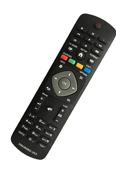 Philips Black Friday Universal LCD Remote Control 3NT, Black
