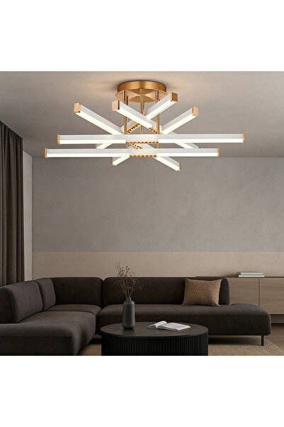 OEM Modern LED Chandelier Geometric Design with Remote Control Neroth