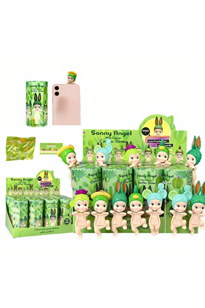 Sonny Angel Accesoriu telefon 12 figurine mini 7 cm seria Cactus - diverse mo...