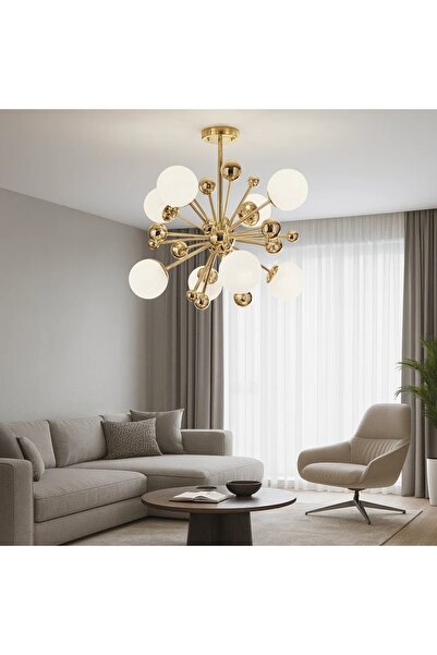 OEM LED Chandelier 8 Bulbs Modern Design Narevo