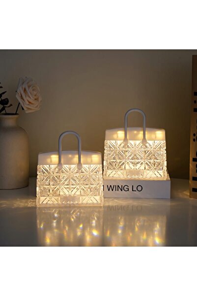 Amigo LED Candle 6.5×6.5×11.5 cm - Handbag Model