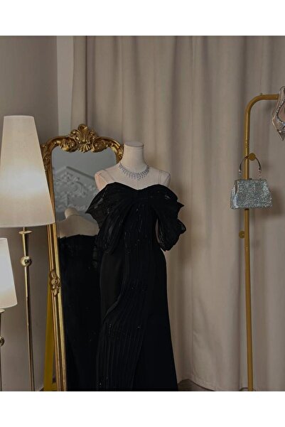 vanus fashion فستان سهرة طويل 5410