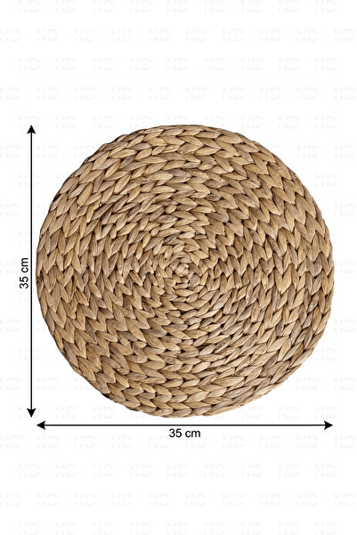 NATUREL DEKOR 4'lü Amerikan Servis 35 CM, Su Sümbülü Supla