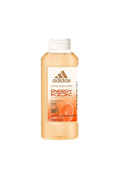 adidas Set of 2 x Adidas Shower Gel, Energy Kick, Women, 400 ml