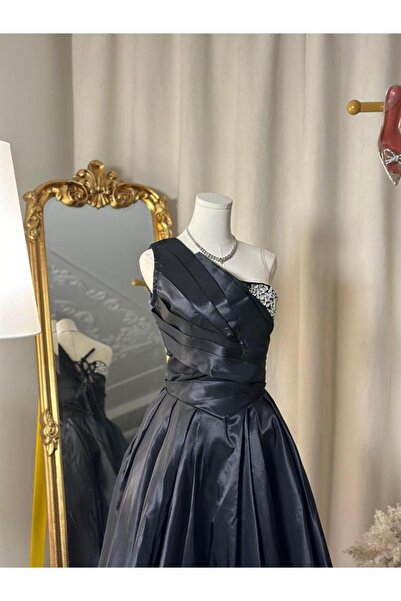 vanus fashion فستان مع كمين 4757 ( لونين )