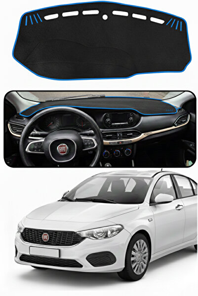 NEFİİİZZ Fiat Egea Torpido Koruyucu EKRANSIZ Sedan Kasalara Özel Üretim Koku ...