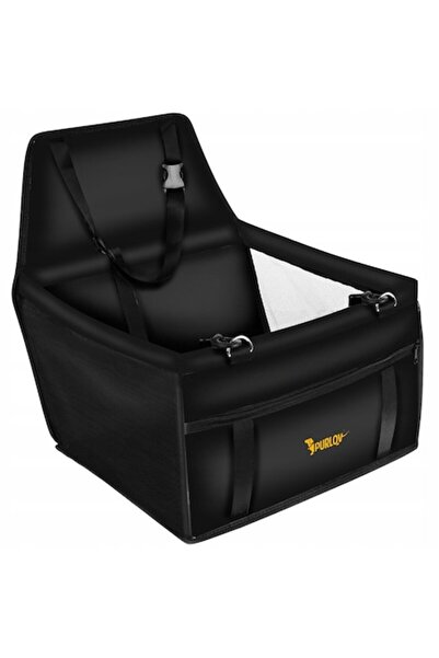 Purlov Scaun auto pentru câine/pisică, Purlov, textil, impermeabil, cu centur...