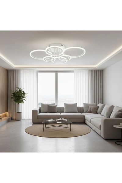 OEM Modern LED Chandelier 112W Dimmable Light 3000–6500K with Remote Control Torenai