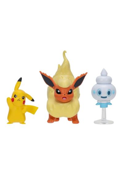 Pokemon Battle 3'lü Figür Seti PKW3611