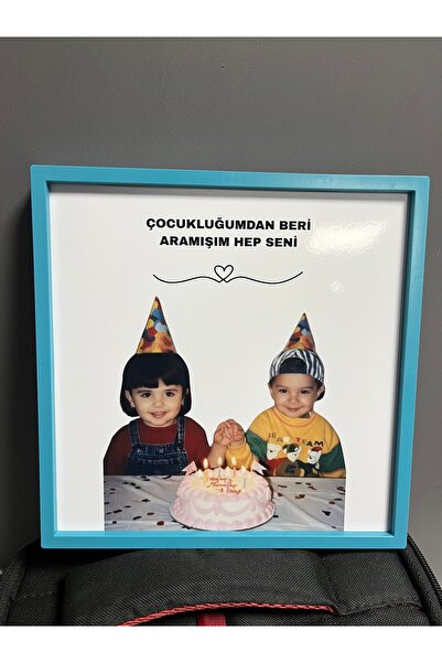 AY AN STUDYO Yapay Zeka Çocukluk Fotoğrafı Birleştirme Doğum Günü Temalı