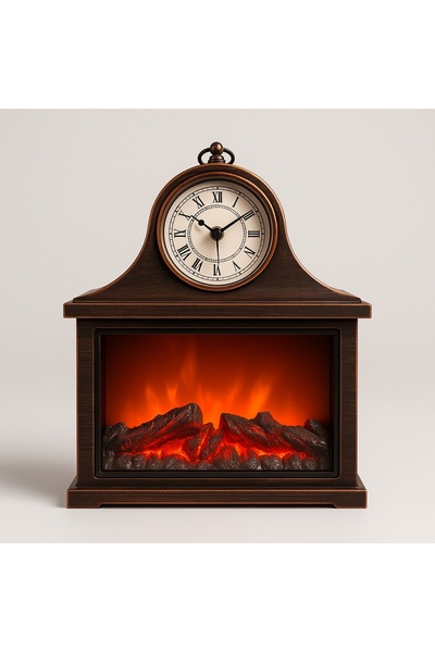 OEM Decorative fireplace with Auburn clock
