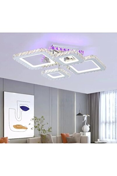 OEM Elegant LED Chandelier Geometric Design with Remote Control Torvani