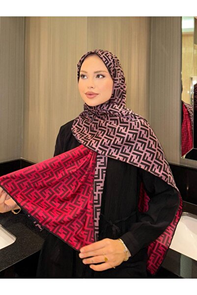 Dolce Modern Double Color Shawl – Lightweight Flowy Satin Scarf