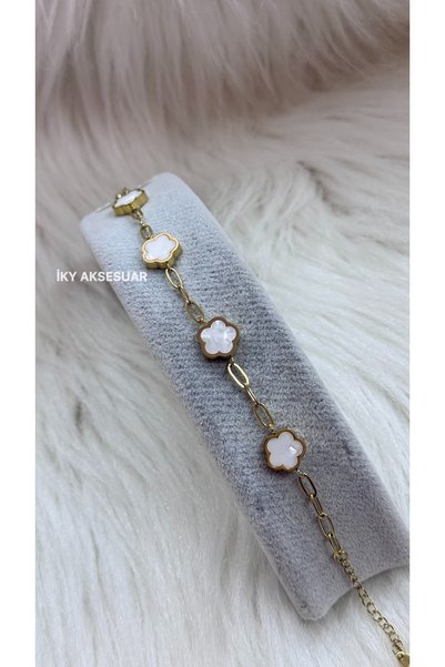 iky aksesuar Xuping Clover Bracelet Steel
