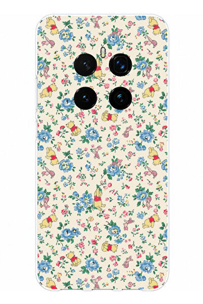 TechTree حافظة سيليكون متوافقة مع هاتف Honor Magic 7 PRO من Bear Winnie Pooh ...