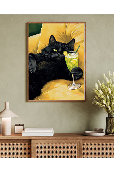 woodhomeworks Ένα τεμάχιο Διακόσμηση γραφείου σαλονιού ζωγραφική Vrynt