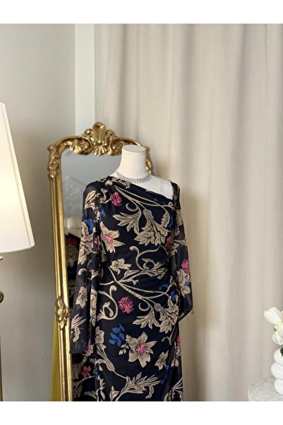 vanus fashion 6040-فستان طويل