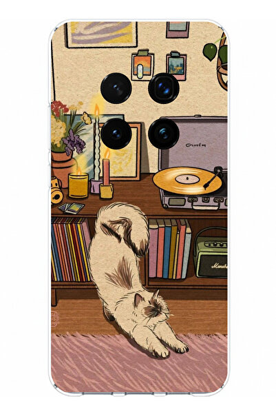 TechTree حافظة سيليكون مطبوع متوافقة مع هاتف Honor Magic 7 PRO بتصميم كلب حنيني