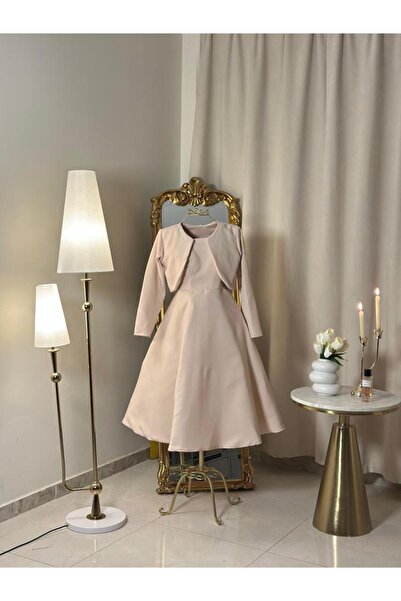 vanus fashion 6002- فستان ميدي ( 2 لونين )