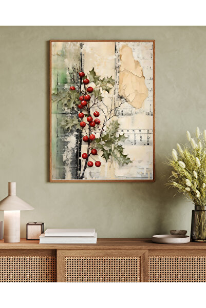 woodhomeworks Tek Parça Salon Ofis Dekor Tablo