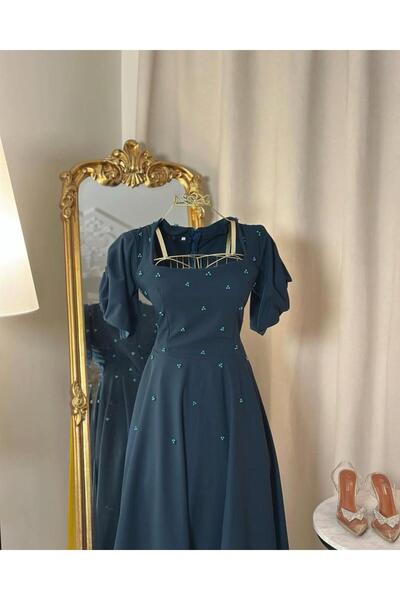 vanus fashion 5819 -فستان ميدي