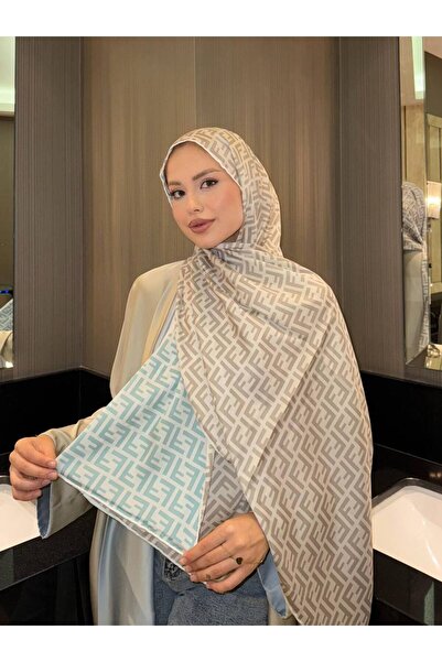 Dolce Modern Double Color Shawl – Lightweight Flowy Satin Scarf